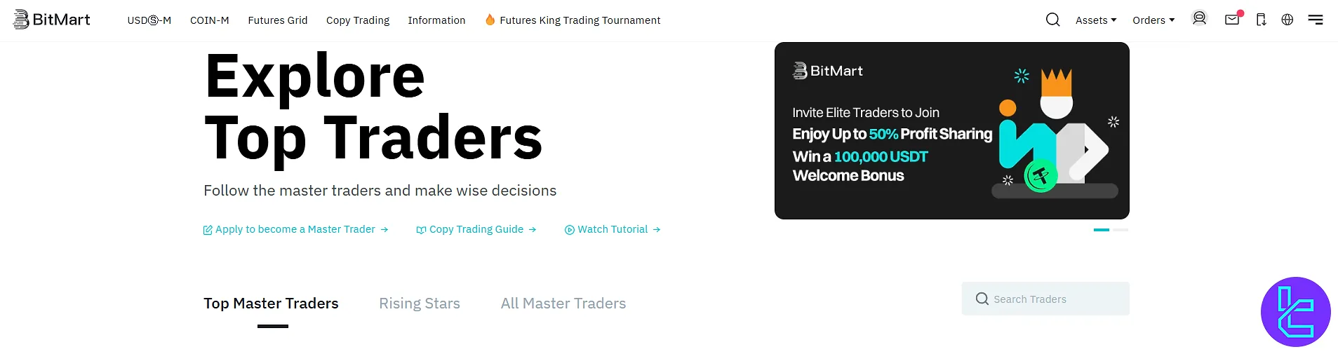 BitMart copy trade