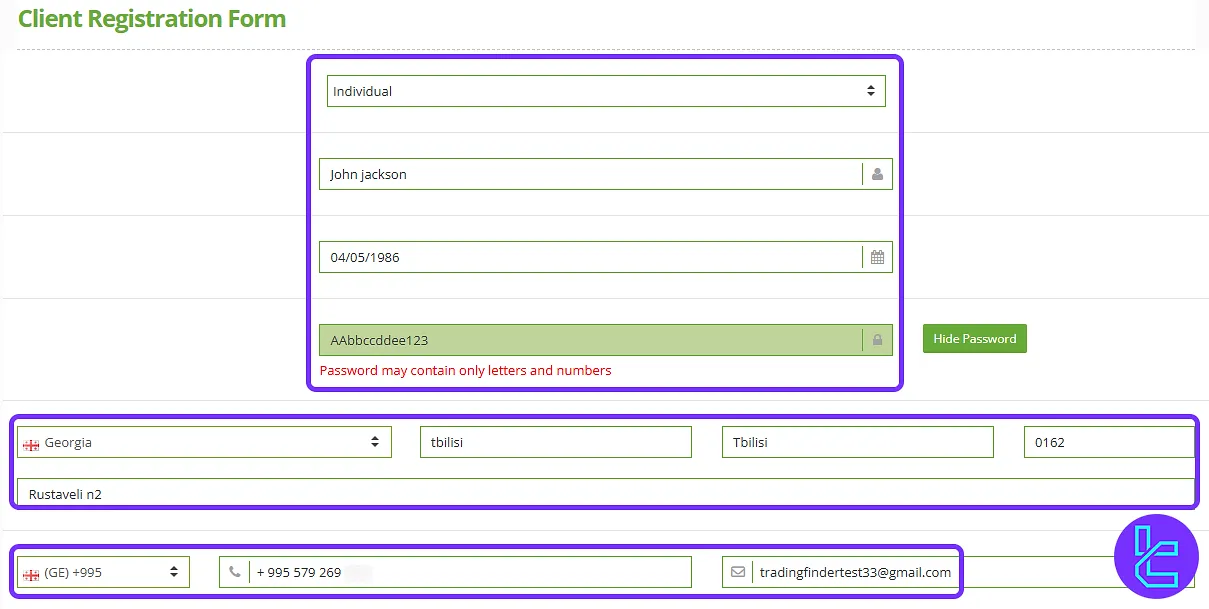 SuperForex Registration