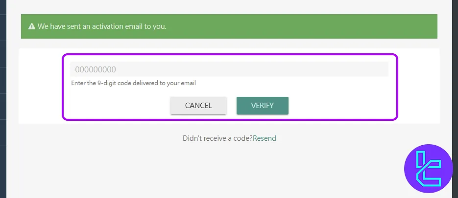 MaiCoin signup email verification