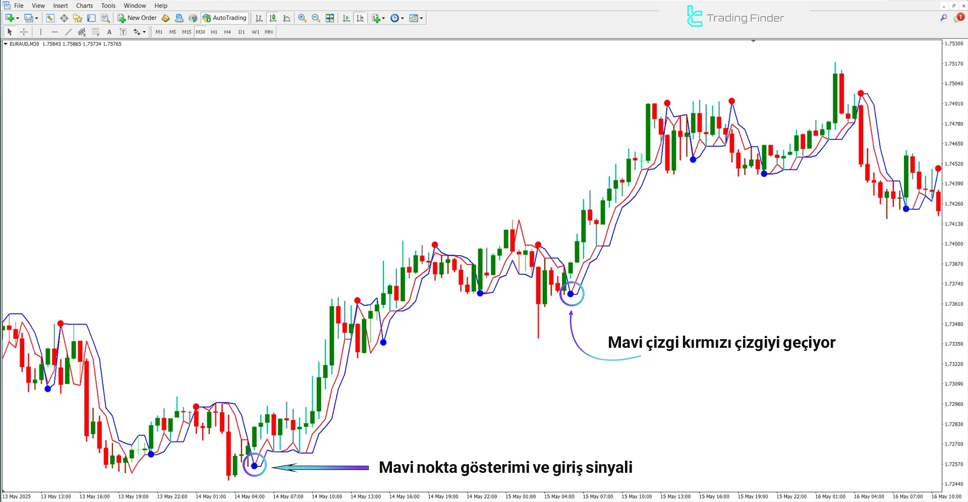 Neuro Trend Göstergesinde Yükseliş Trendi