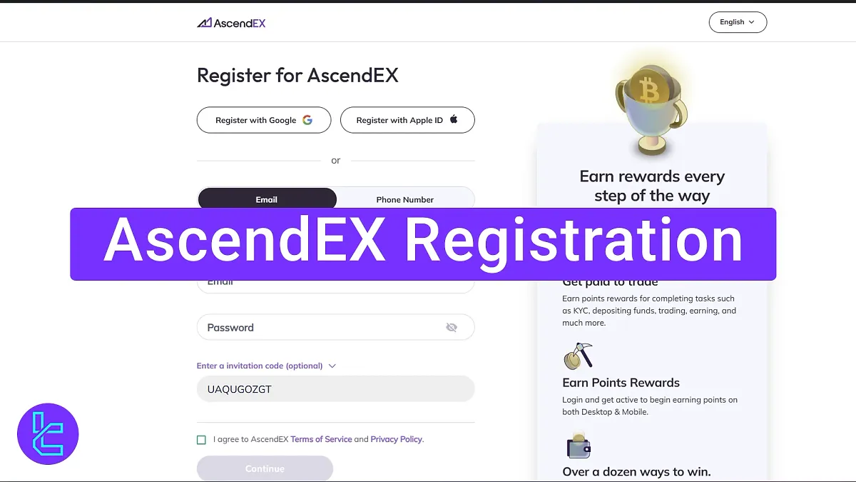 AscendEX Registration 2025 [Open an Account in just 6 Minutes]