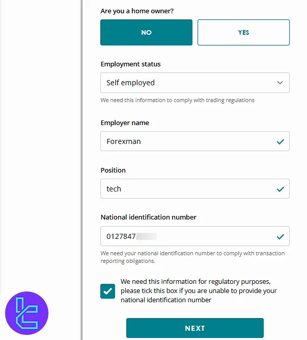 SpreadEX Account Opening