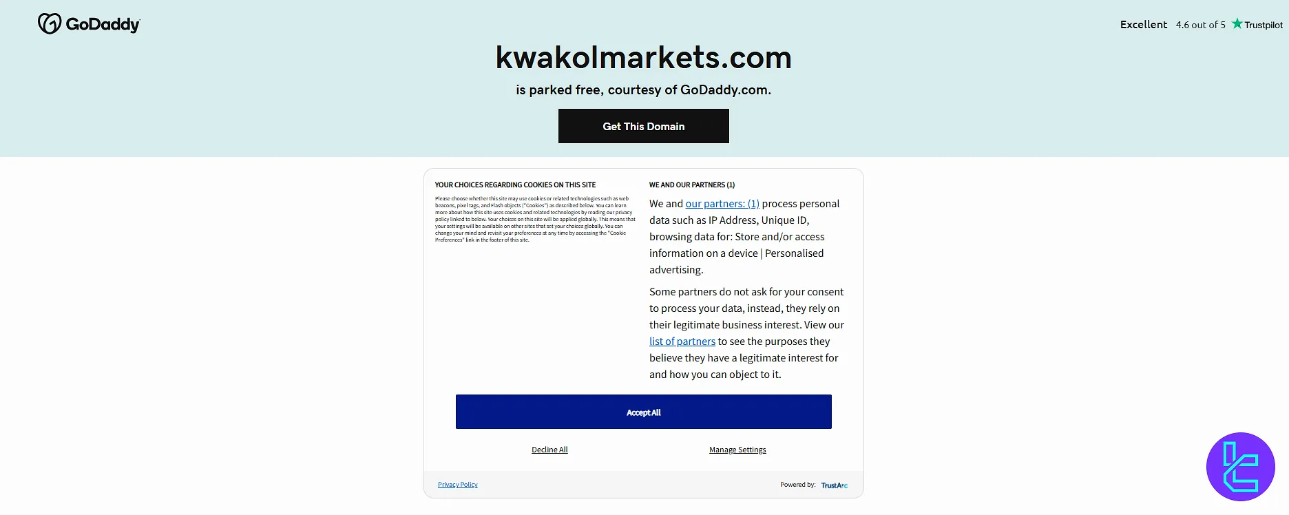 Kwakol Markets domain