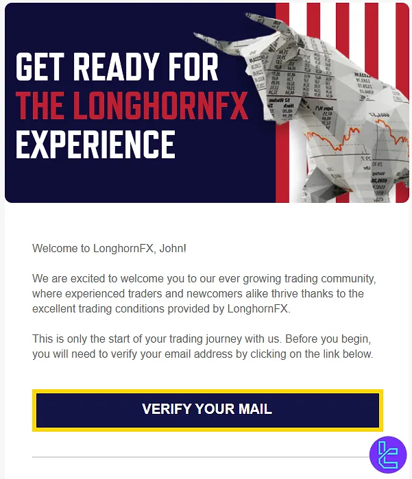 LonghornFX activation email