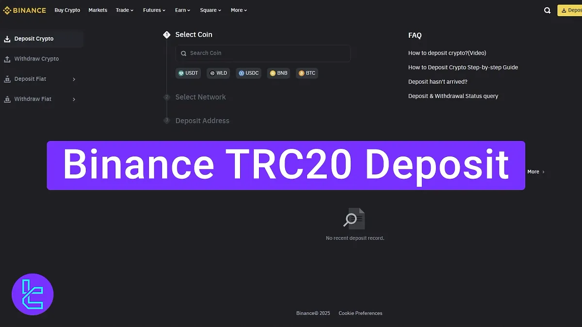 Binance TRC20 Deposit 2025 [Transfer USDT in Just 5 Minutes] 