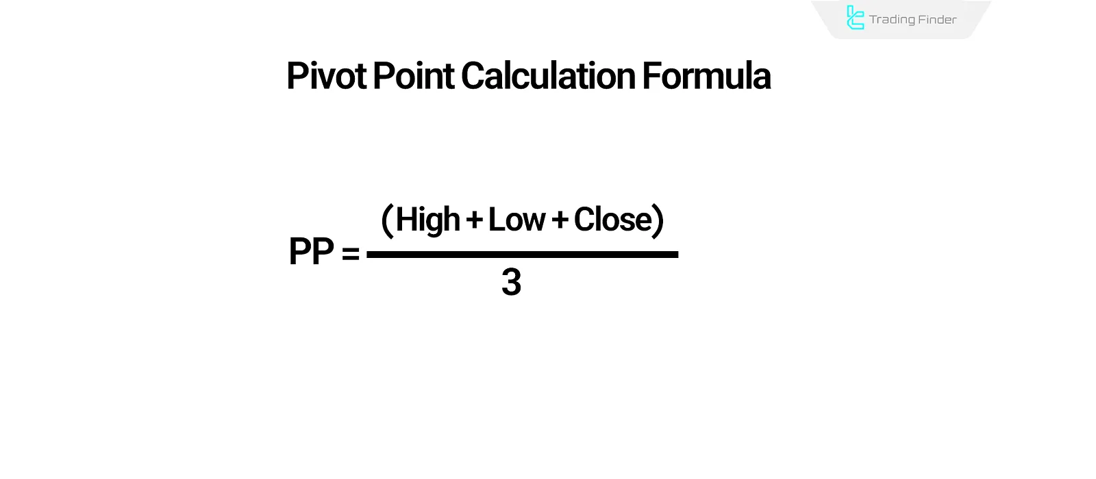 Pivot Point calculation formula