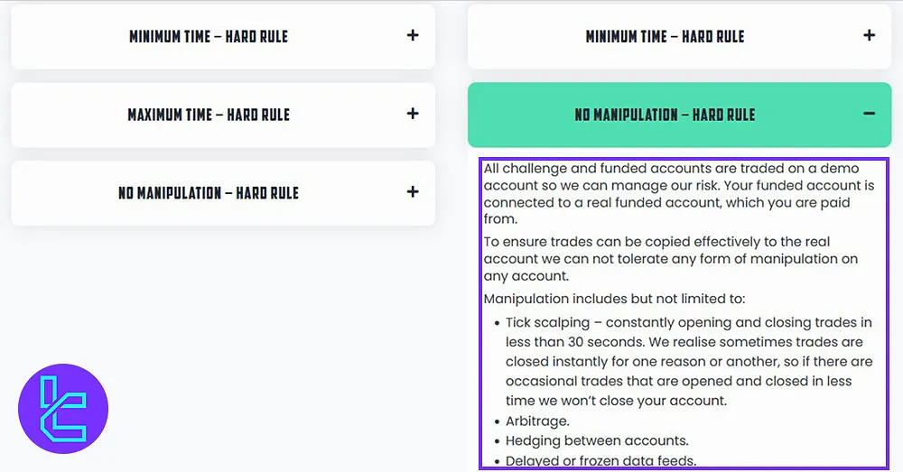 Trading Manipulation Violations