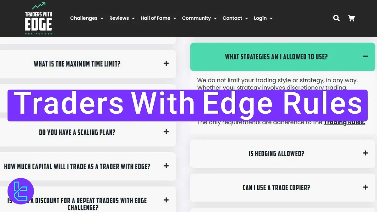 Traders With Edge Rules  - No HFT & Arbitrage [2% risk per trade] 2025
