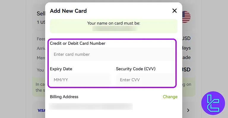 Entering USDT payout amount in CEX.io ERC20 payout