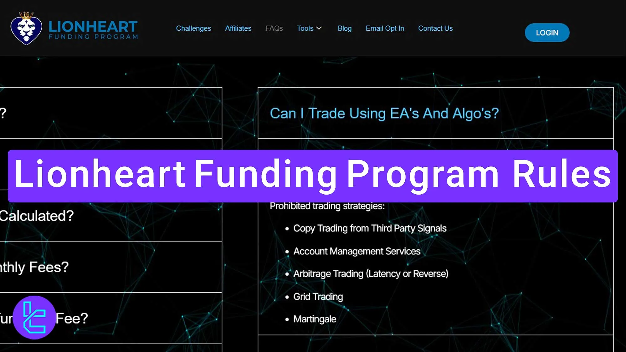 Lionheart Funding Program Rules