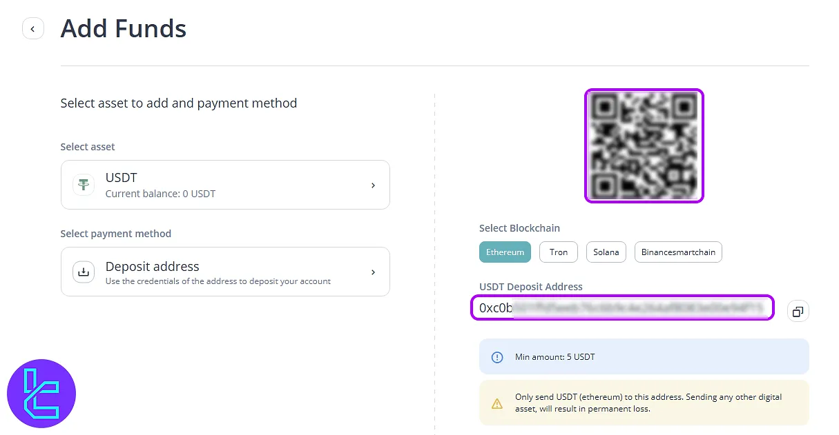 Wallet address for CEX.io ERC20 payment
