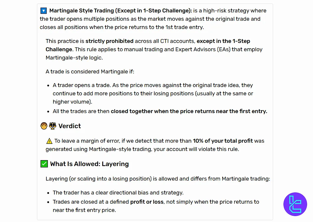 Martingale in City Traders Imperium