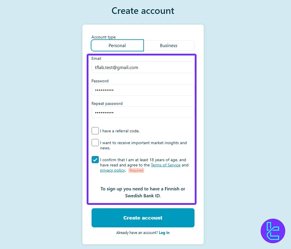 Coinmotion form