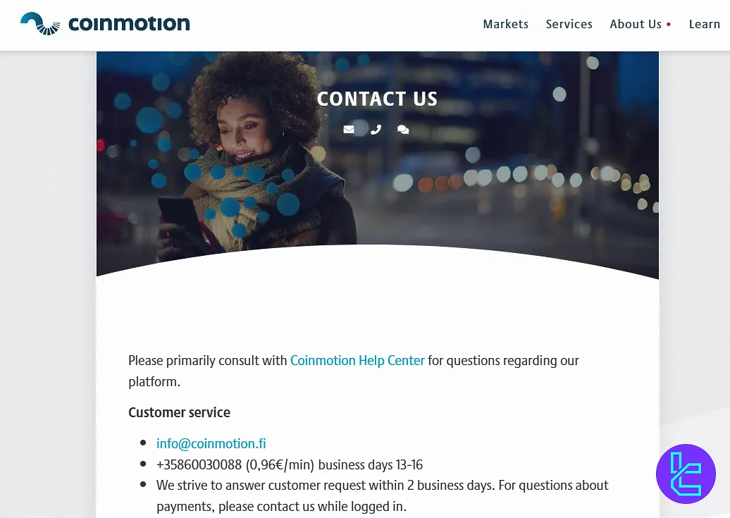 Coinmotion support