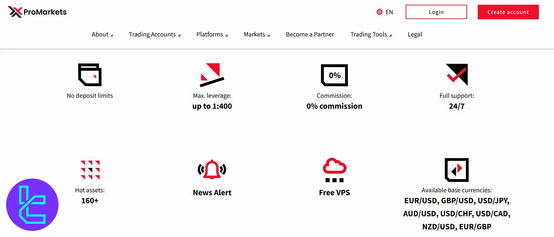 XPro Markets Account Types
