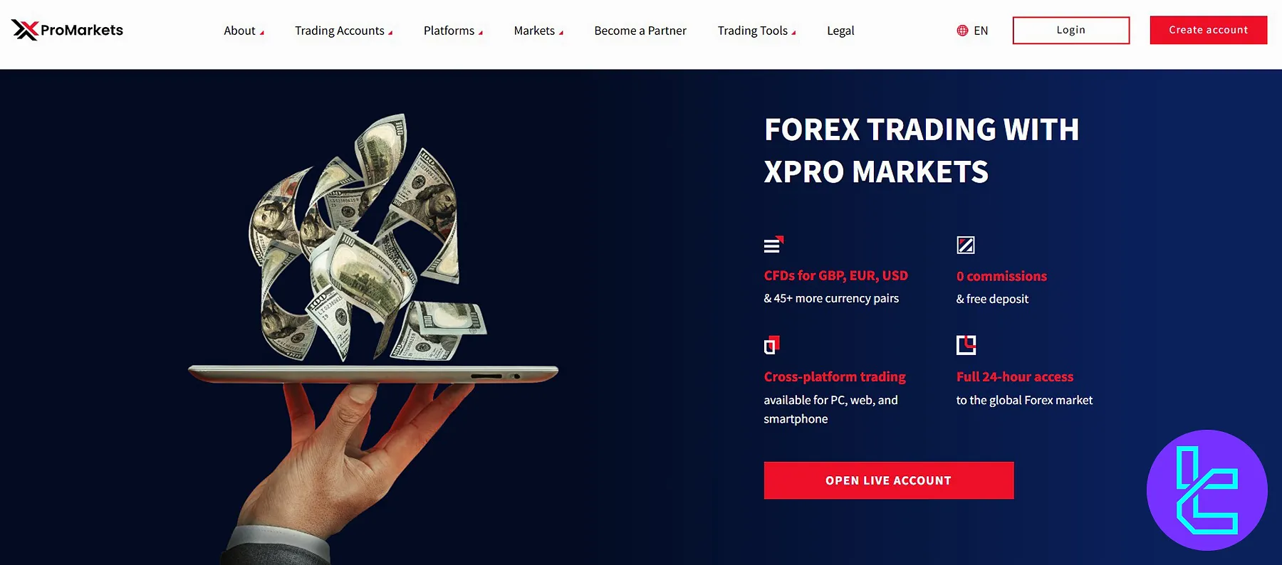 XPro Market Trading Instruments