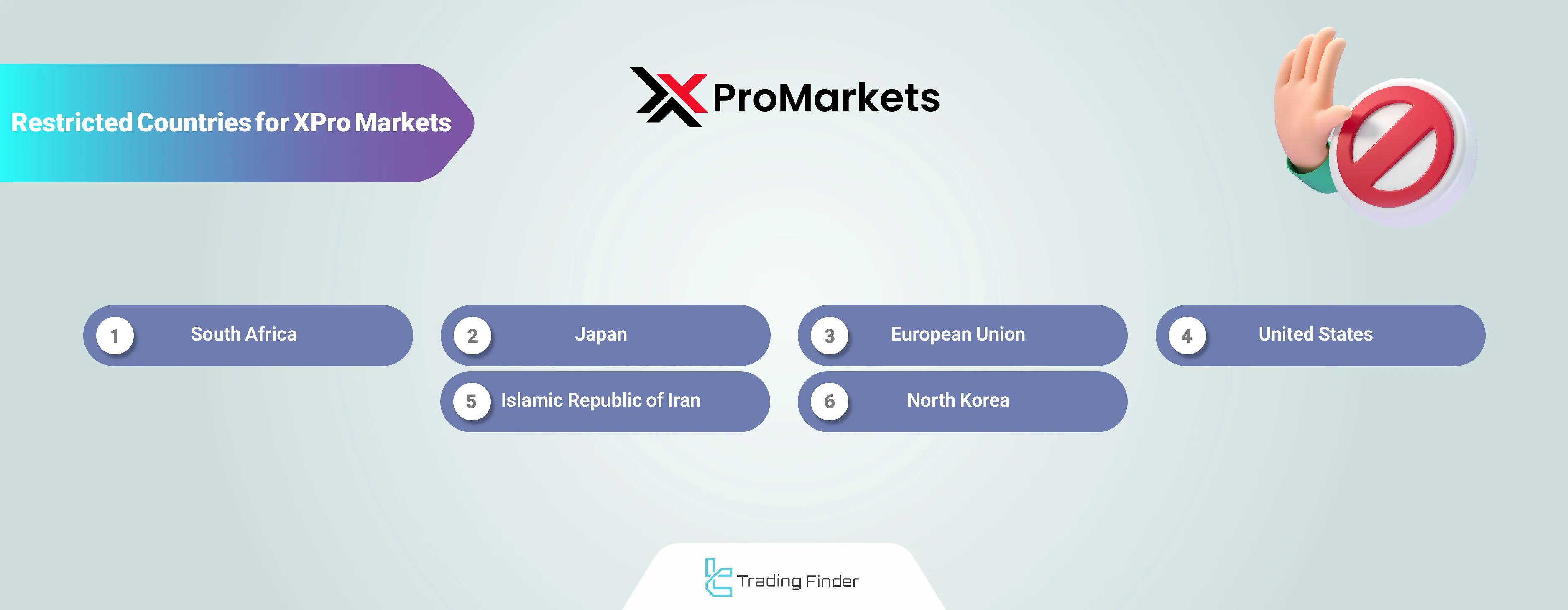 XPro Markets Geo-Restrictions