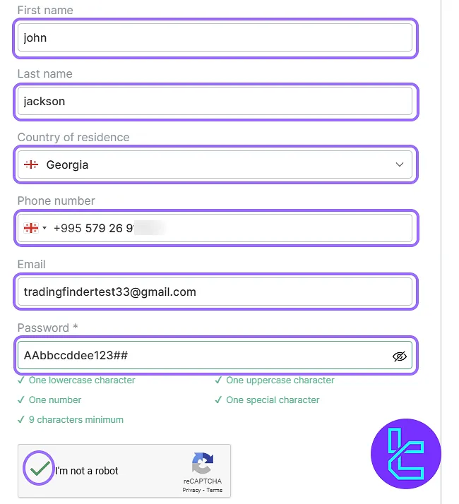 SquaredFinancial Registration