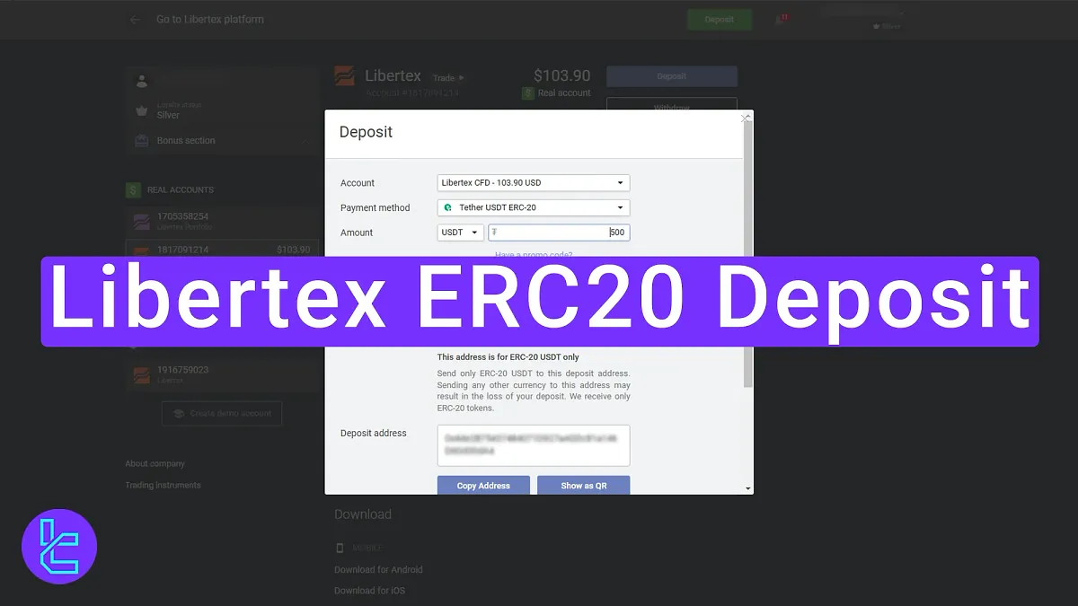 Libertex ERC20 Deposit 2025 [Fund Your Account in 3 Easy Steps]