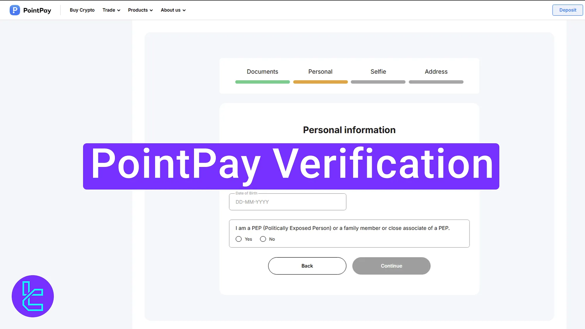 Step-by-step PointPay authentication process