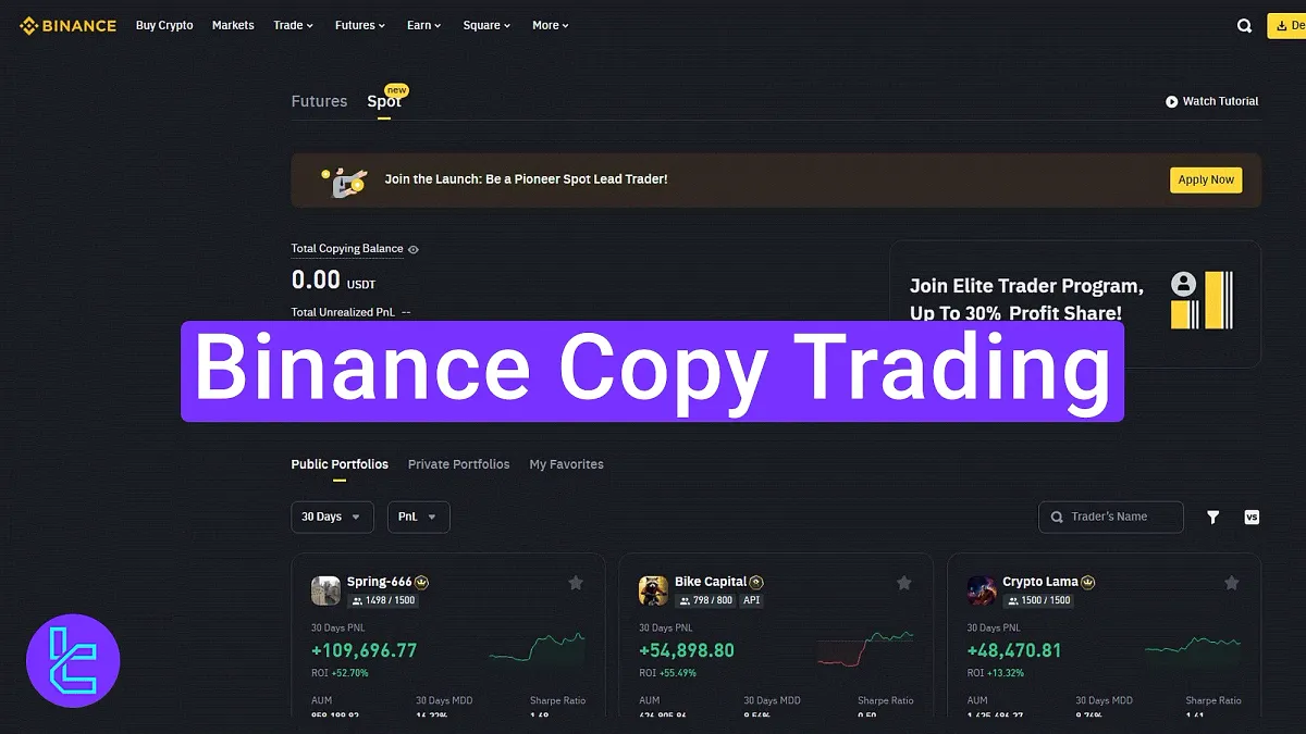 Binance Copy Trading Tutorial 2025 [Begin Copying Trades with only $10]