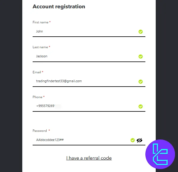 OnFin Registration