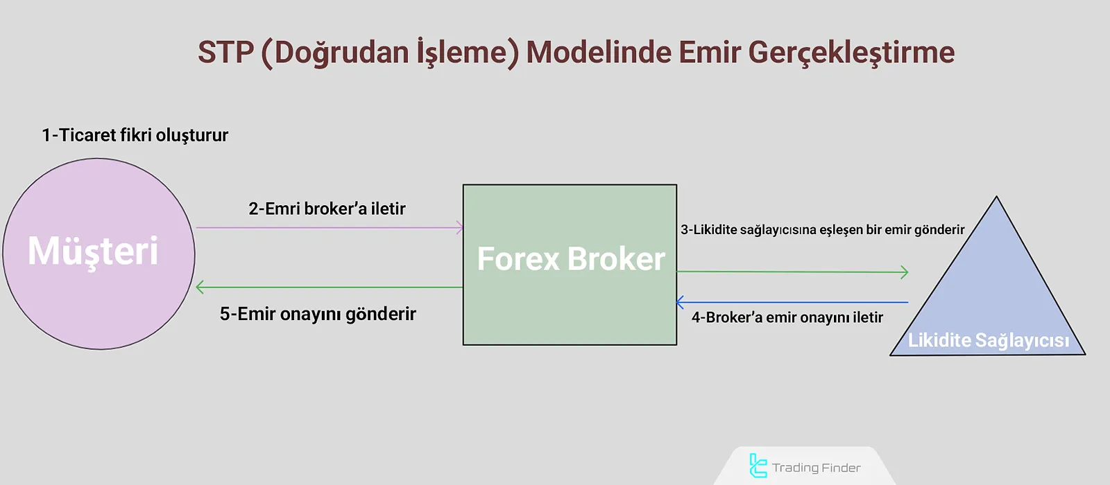 STP işlem adımları