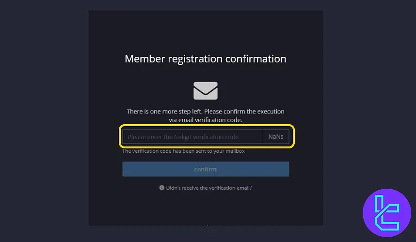 Email verification for BitoPro signup