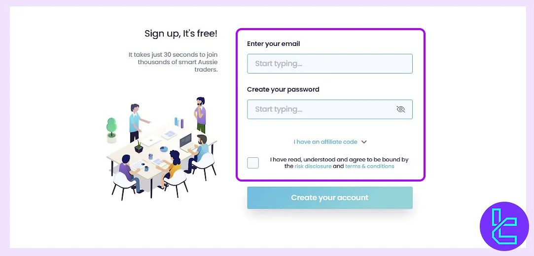 Digital Surge signup form