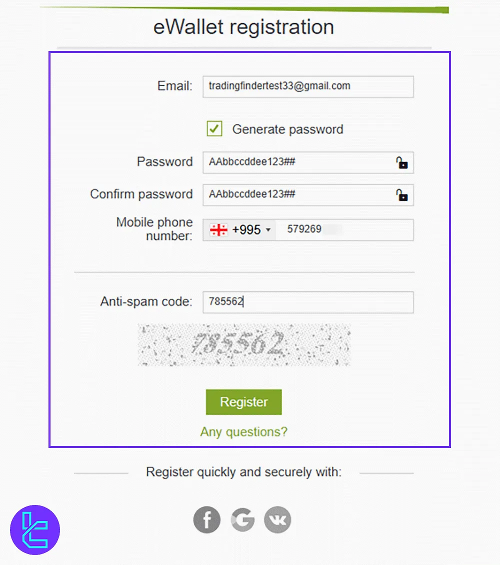 Forex.ee Registration