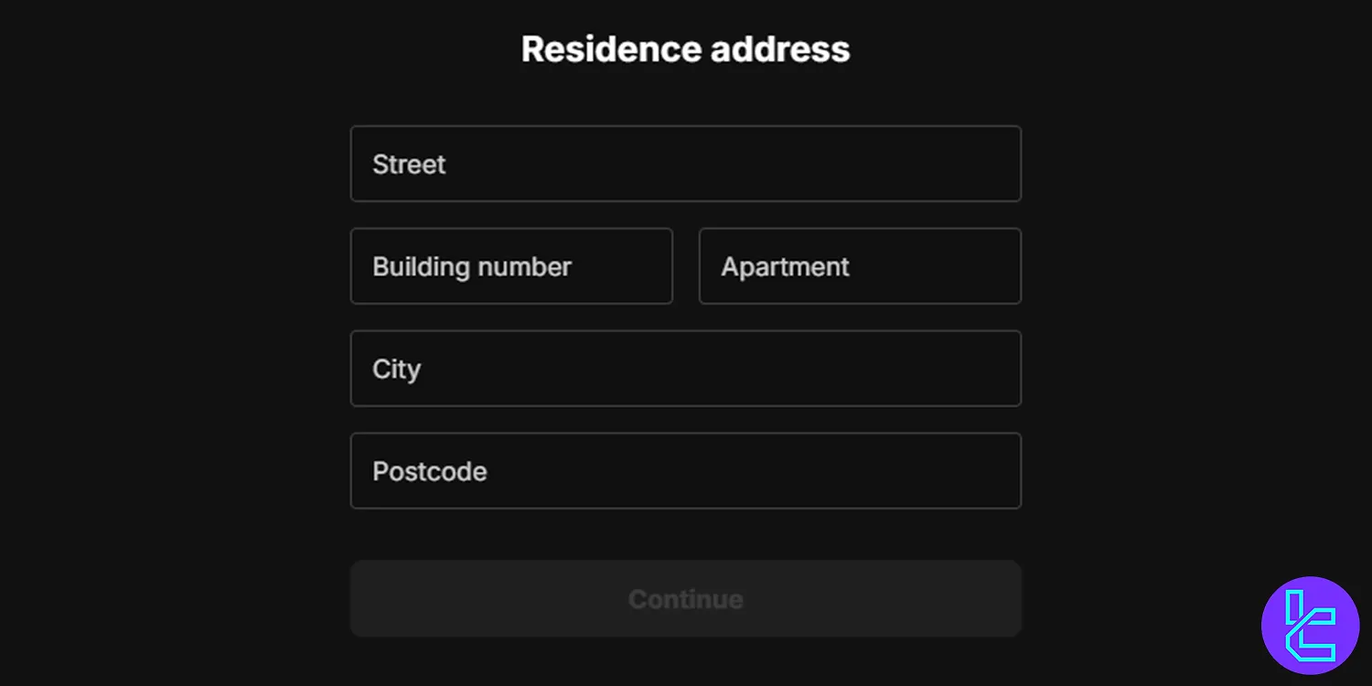 Capital.com residency address