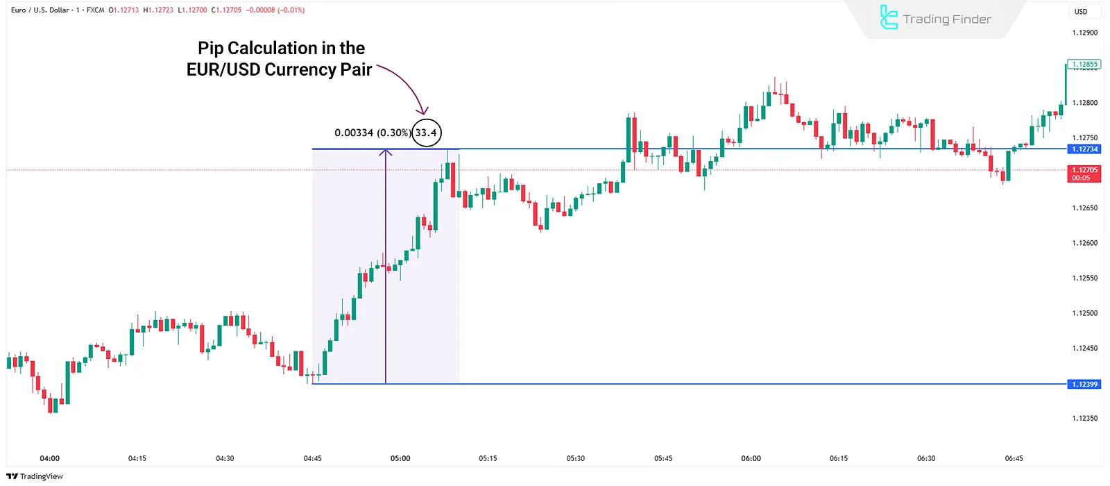 Pip calculation in Forex