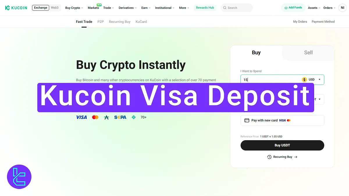 KuCoin Visa Deposit 2025 [Minimum Funding Amount $10]