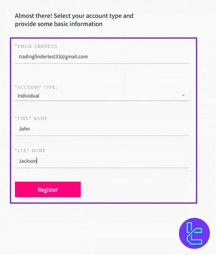 Tradeview Markets Registration