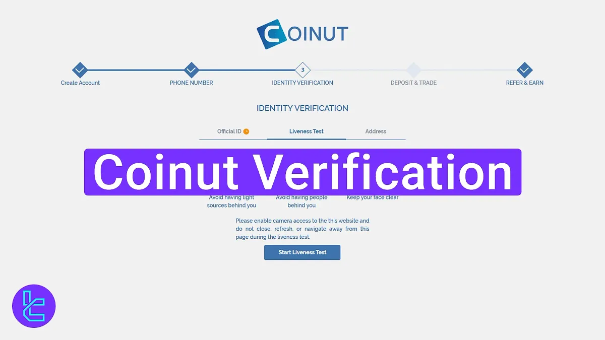 Coinut Verification 2025 [4-Step POI and Liveness Check]