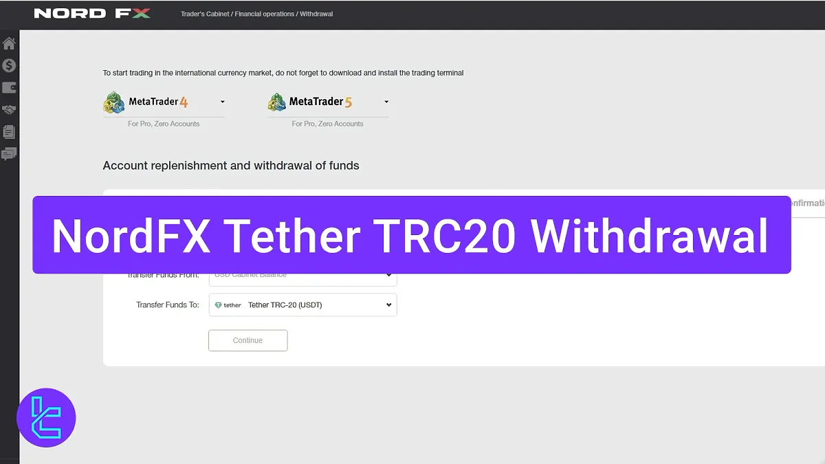 NordFX Tether TRC20 Withdrawal 2025 [Minimum Cashout $10]