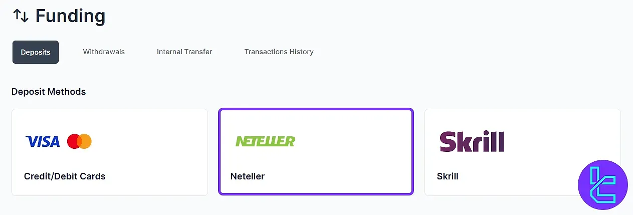 XM Neteller deposit