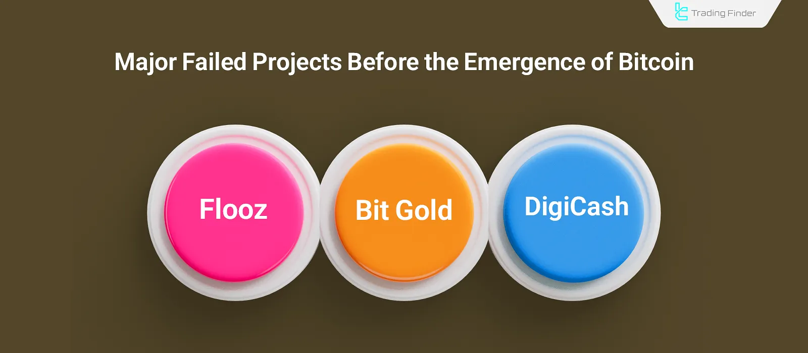 Major Failed Projects Before Bitcoin