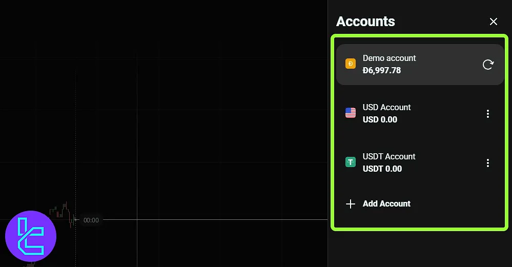 Adding new trading accounts to diversify strategies on the OlympTrade platform