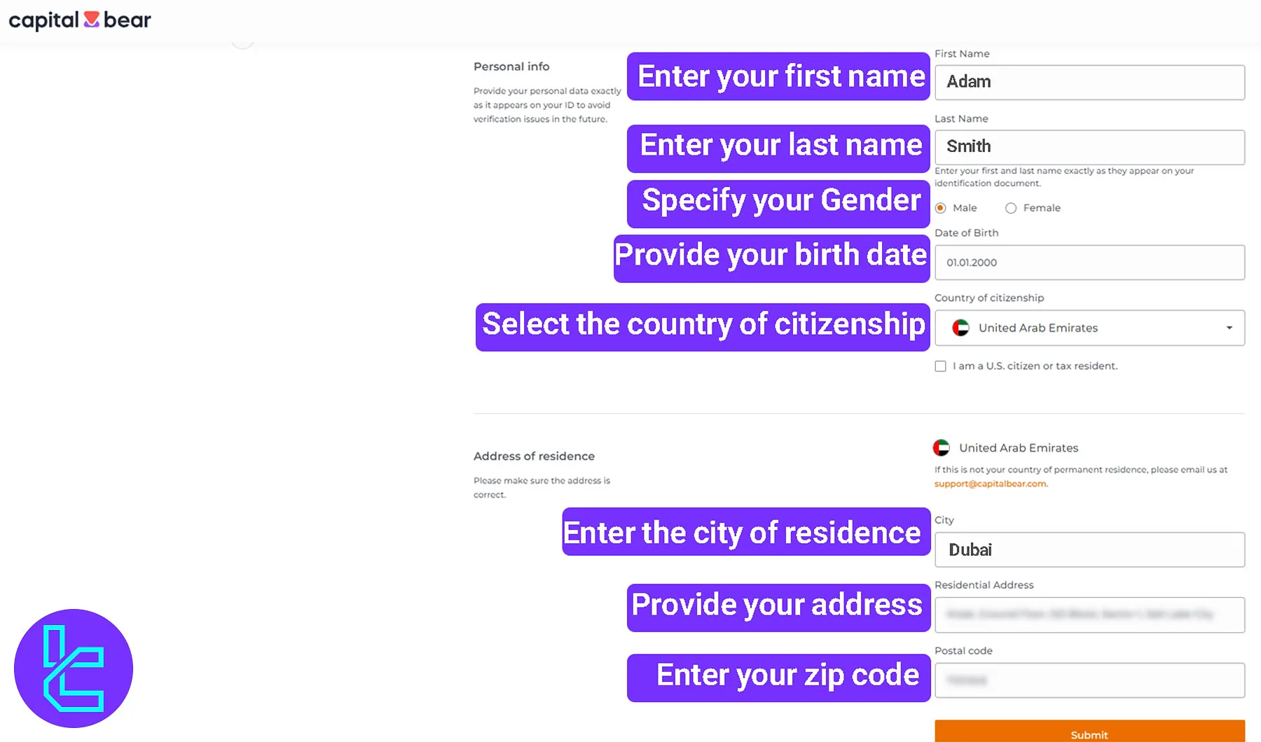CapitalBear.com Verification Process