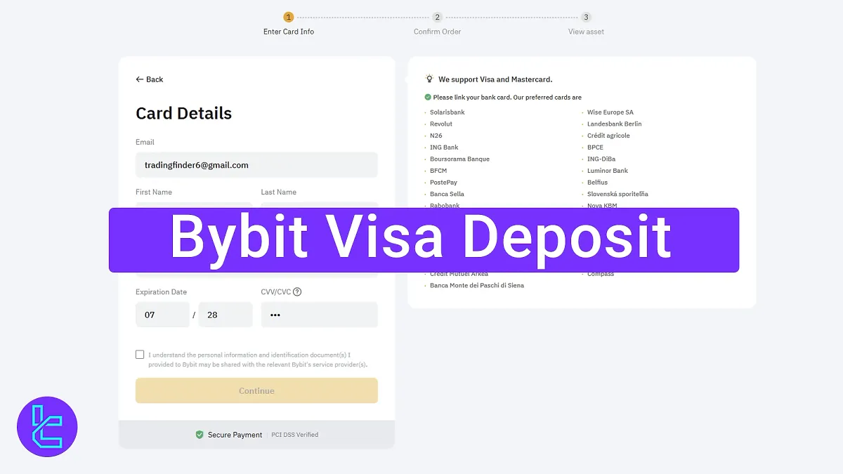 Bybit Visa Deposit 2025 [Transfer USDT in 10 Minutes]