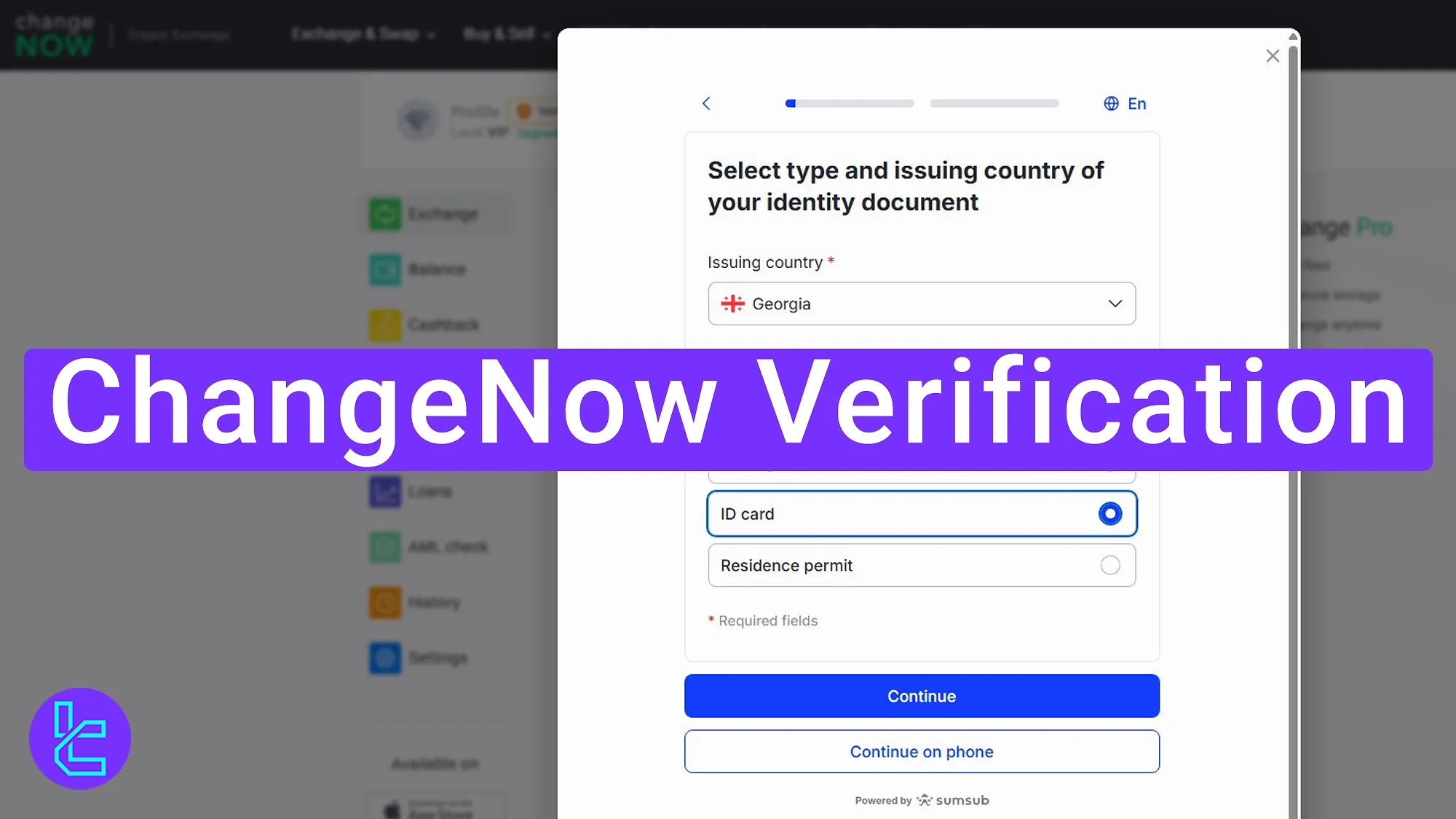 ChangeNow Verification 2025 - Passport, ID, or Driver’s License [4 Steps] 
