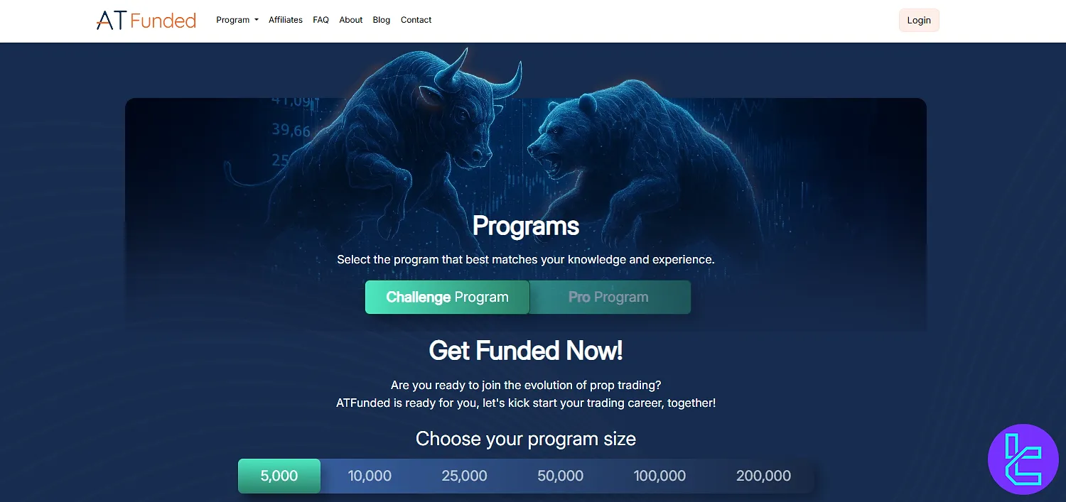ATFunded registration