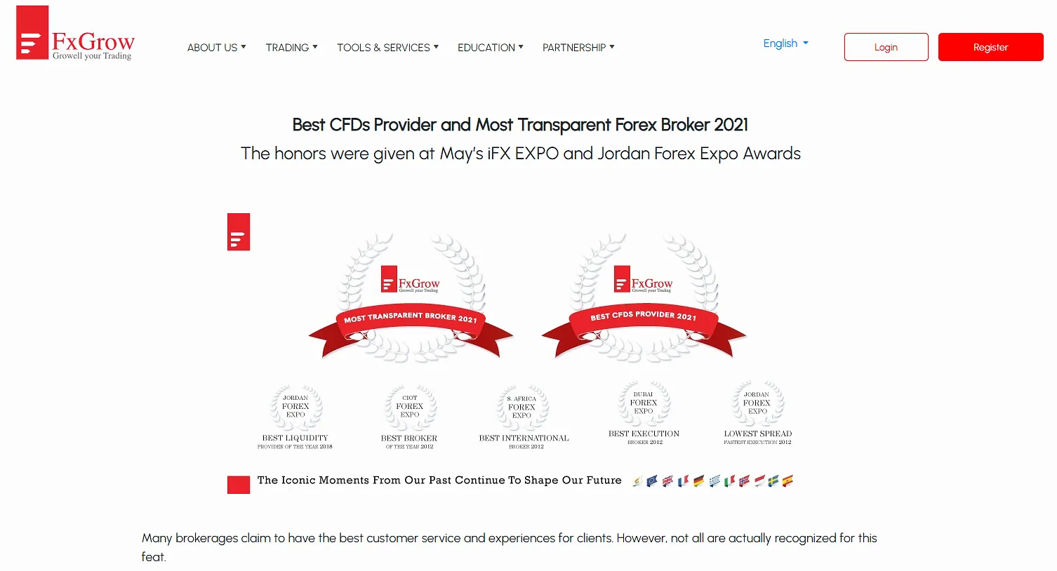 FxGrow awards