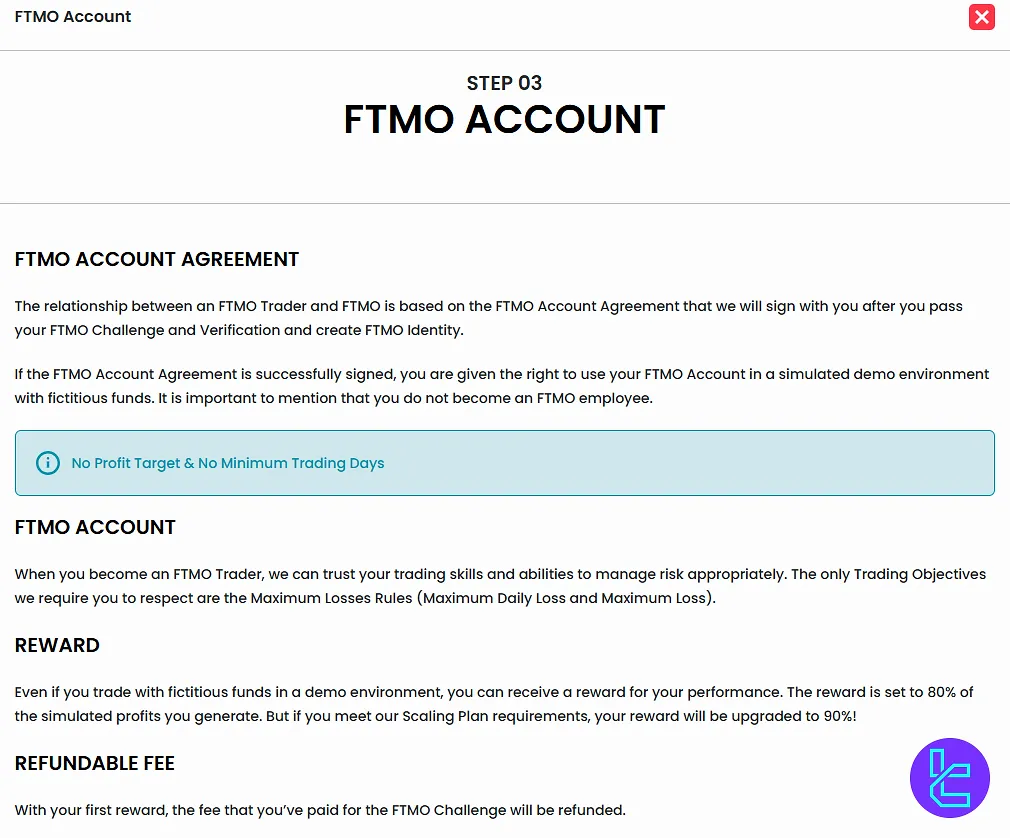 FTMO step three