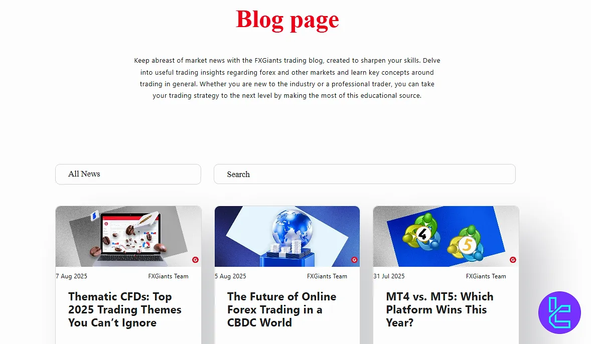 FXGiants blog