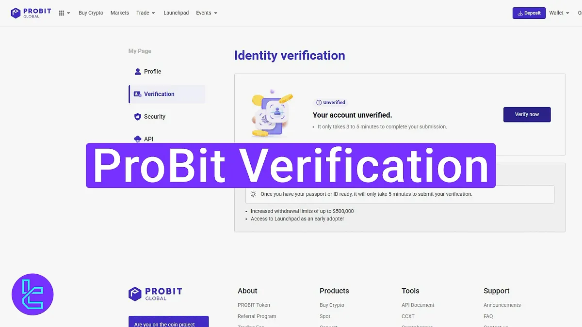 ProBit Verification 2025 [Identity Approval Process in 4 Steps]