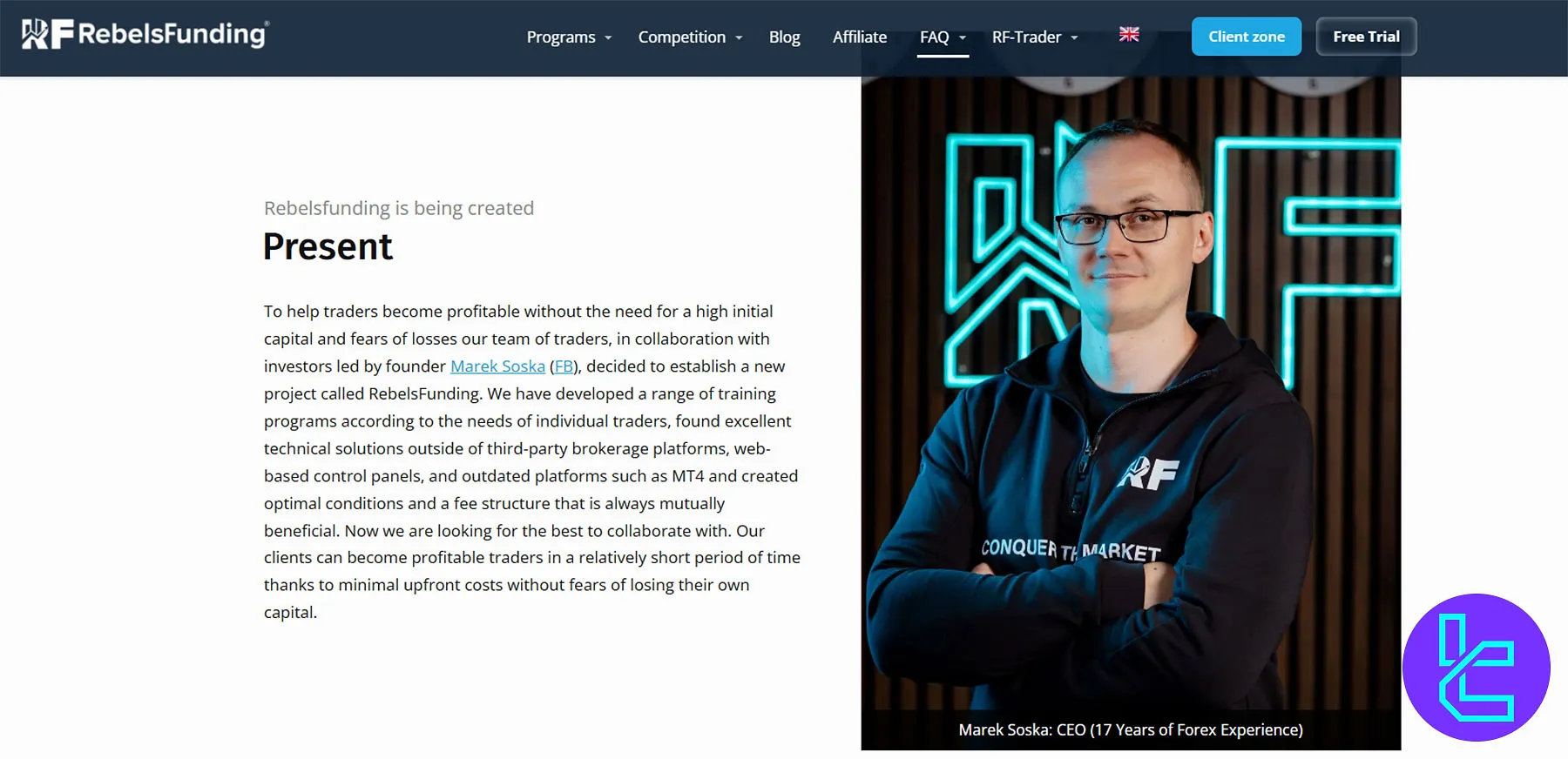 RebelsFunding CEO