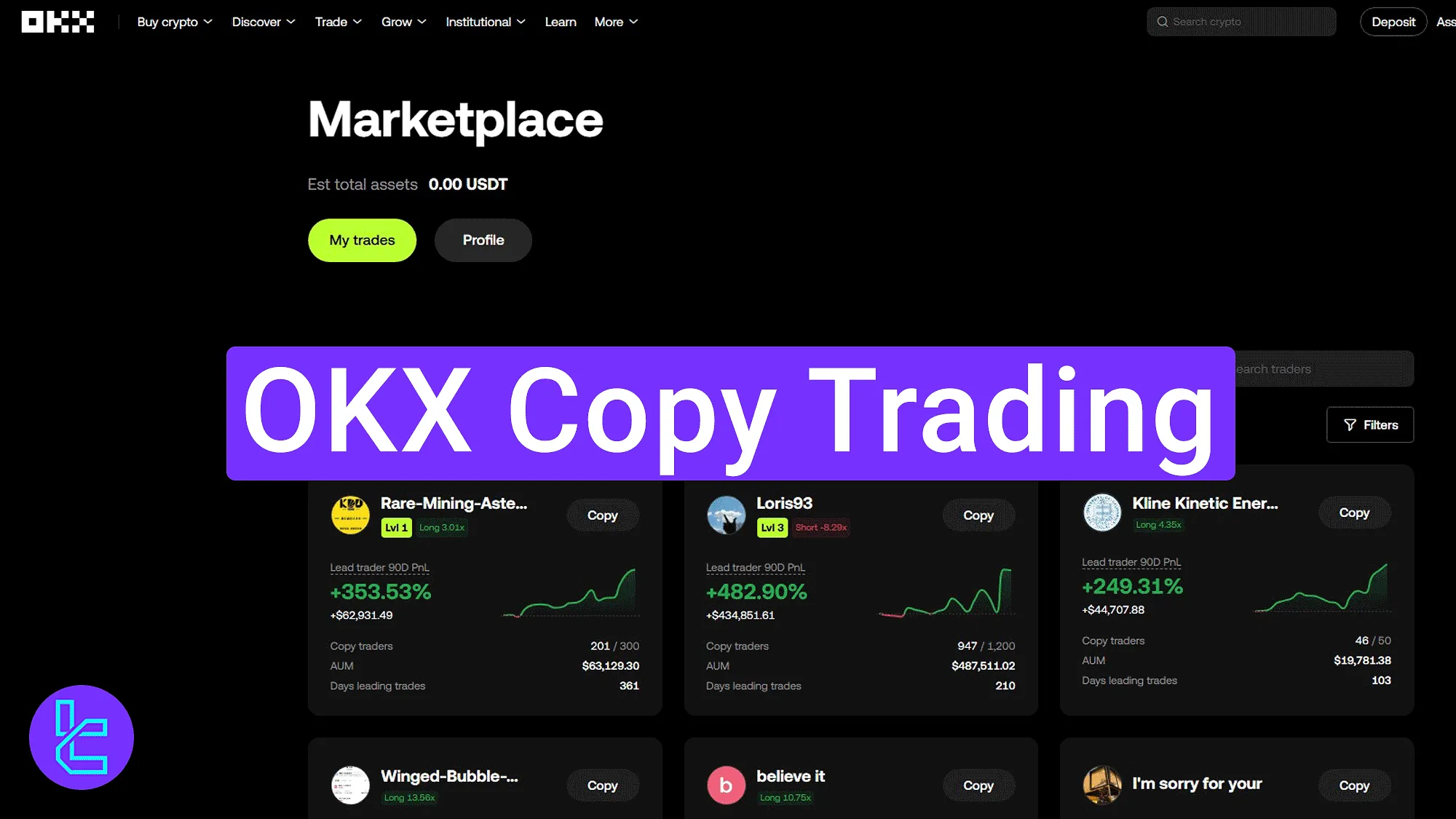OKX social trading tutorial and step-by-step guide