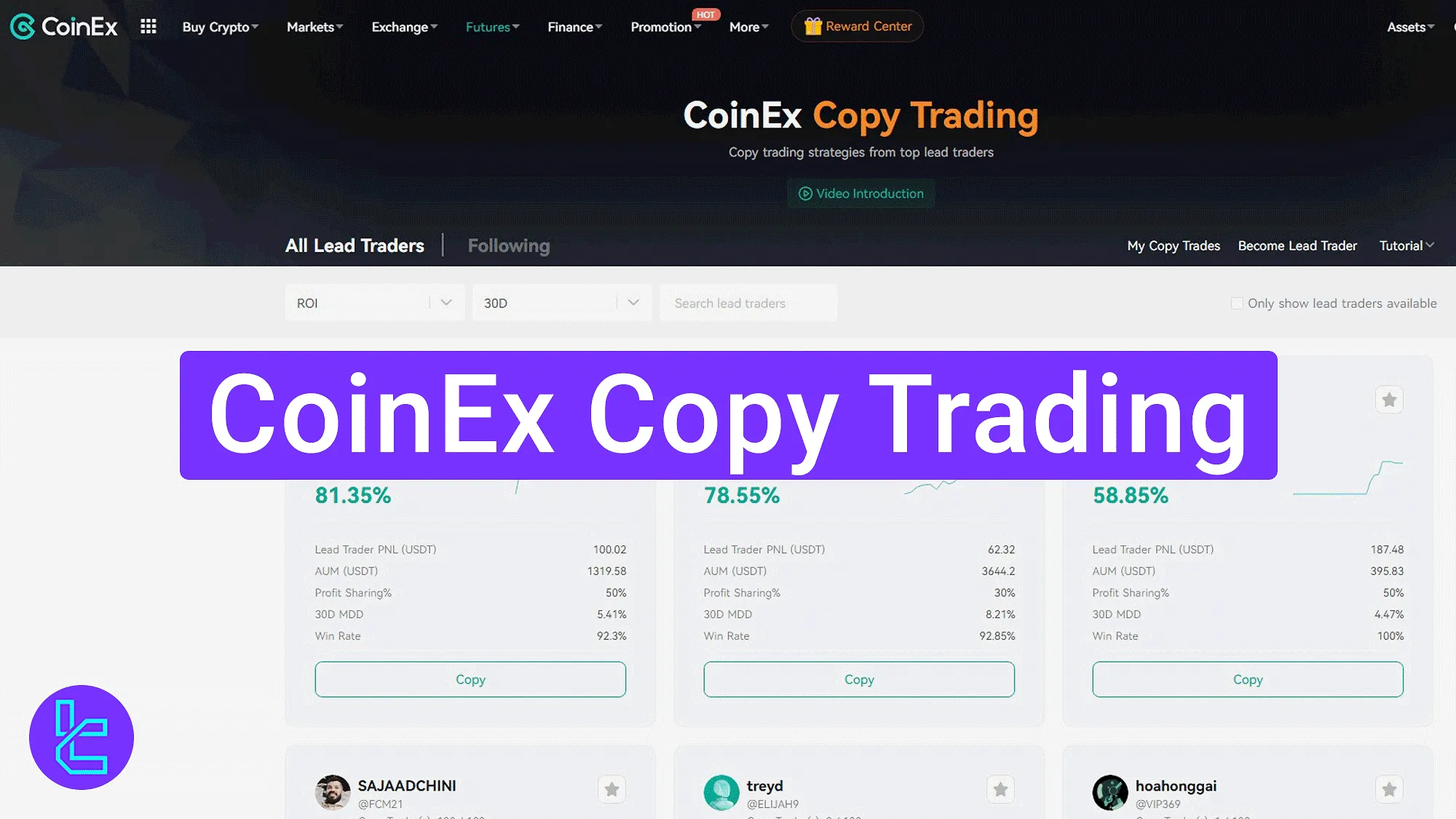 CoinEx Copy Trading 2025 [Activate Social Trading in just 5 Steps]